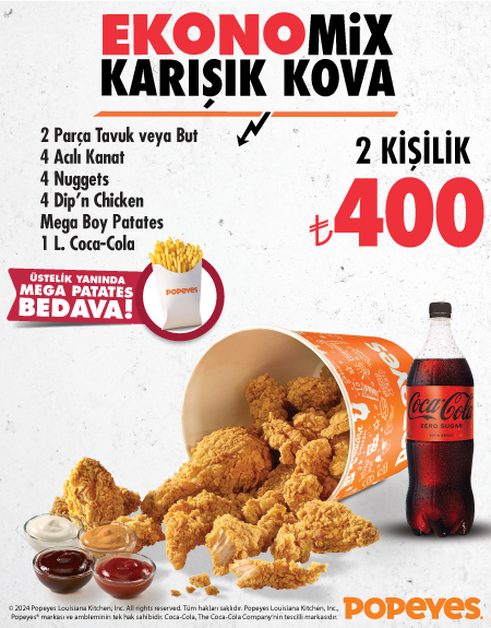 Popeyes Tan Yaz Menusu Kampanyalar Popeyes