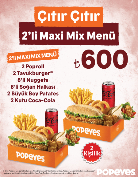 Çıtır Çıtır 2 Maxi Mix Menü